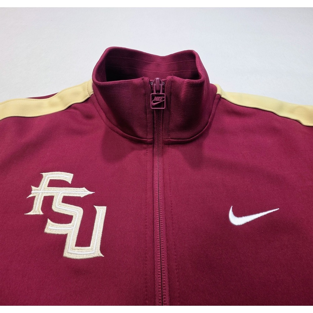 Florida State Seminoles Nike Jacket Men L LIMITED USE Full Zip Track Windbreaker